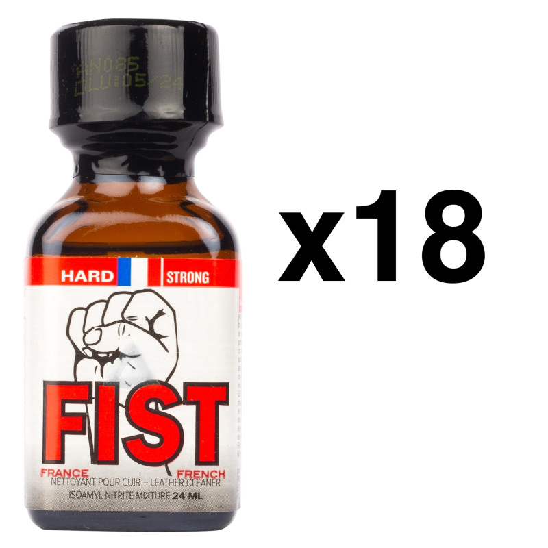 BGP Leather Cleaner FIST FRANCE HARD 24ml x18
